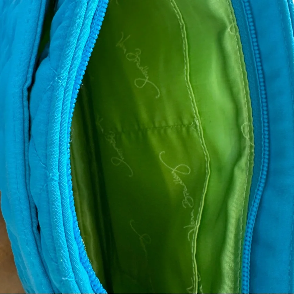 Vera Bradley Turquoise Blue Purse - Picture 7 of 10